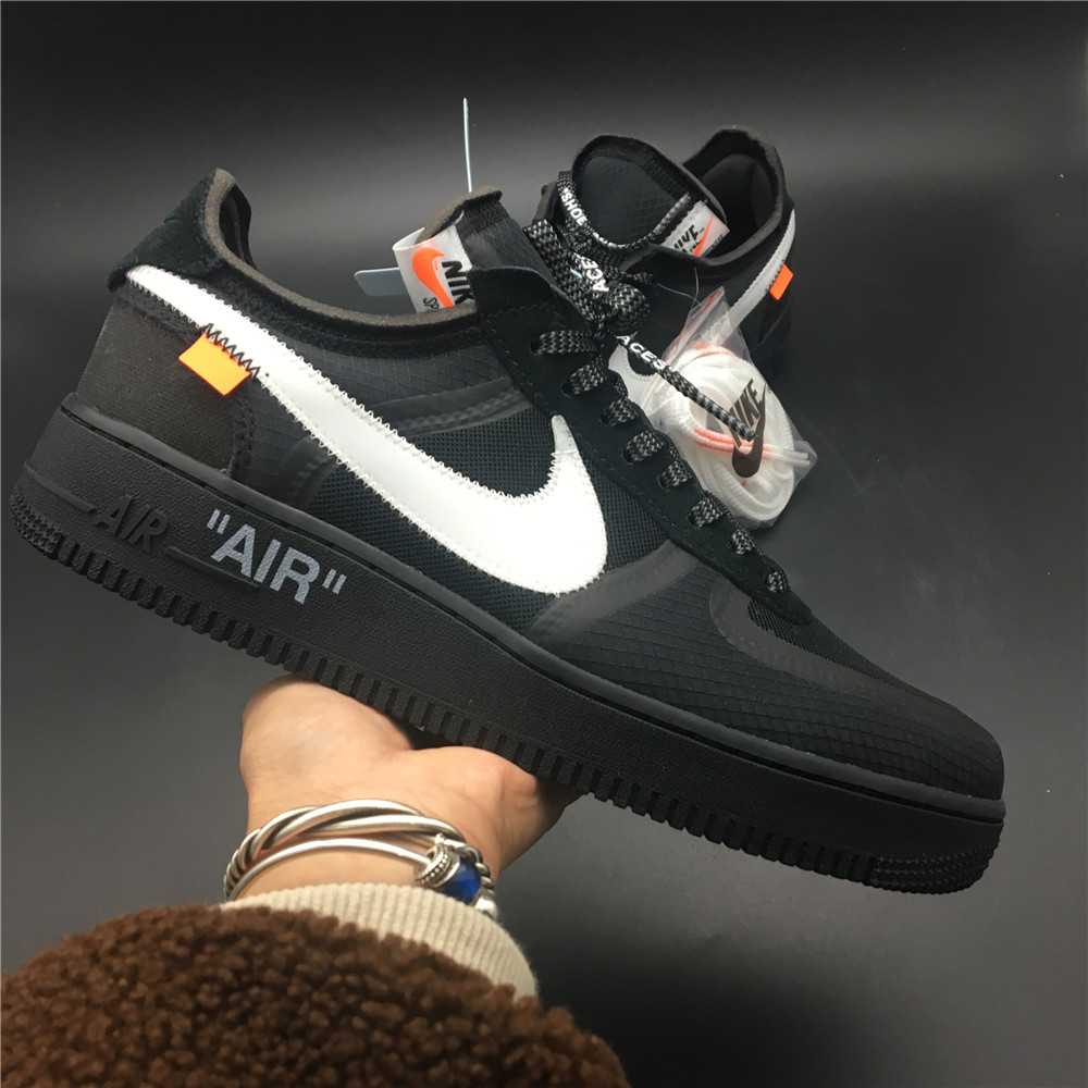 Nike Air Force 1 LowOff-White Black White AO4606-001