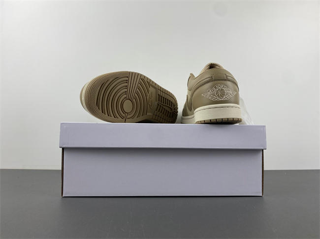 Air Jordan 1 Low Rattan Sail Desert Camo DC0774-203